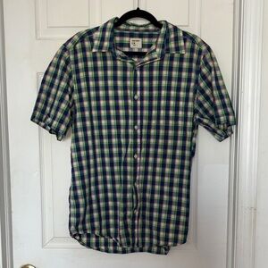 Old Navy Plaid Button Down Shirt